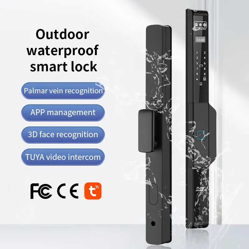 Serratura senza chiave in alluminio