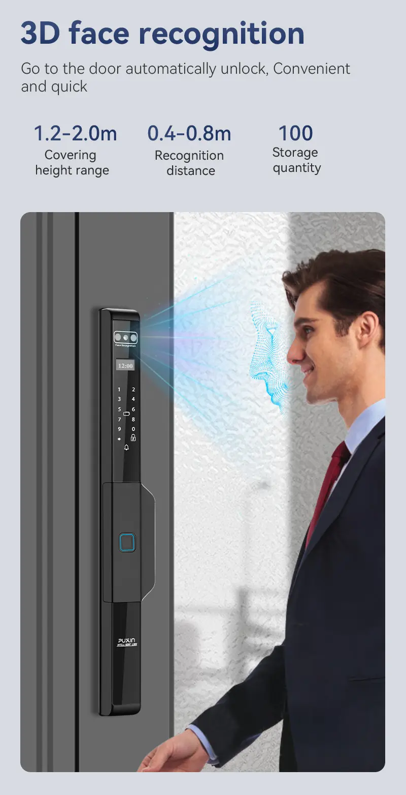 Aluminum Keyless Door Lock